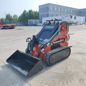 Tracteur sur pneus TYP HON de qualité supérieure, 75 CV, 4 roues motrices, transmission par engrenages, chargeur sur chenilles multifonctionnel avec attache de godet - Product Image 2