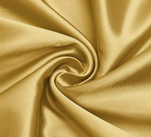 Nuevo Vestido Largo de Satén Dorado Personalizado OEM/ODM 2026, con Escote Profundo en V y Tirantes Finos, para Fiesta de Noche - Product Image 3