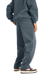 กางเกงกีฬาฤดูหนาวขาตรงของผู้ชายกางเกงลำลองผ้าฝ้ายกางเกงวิ่งขนแกะกำหนดโลโก้2026ได้เอง - Product Image 2