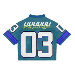 Camisetas Unisex Extra Grandes con Estampado de Puntos 2025 OEM, Camisetas de Malla para Hombre, MOQ Bajo, Estampado de Malla, Tallas Grandes, Transpirables - Product Image 4