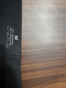 กางเกงเลกกิ้งแบบรัดรูปขายส่ง OEM สกรีนโลโก้ได้ 270 GSM 85% โพลีเอสเตอร์ 15% สแปนเด็กซ์ ไม่บาง มองทะลุไม่ได้ ผลิตในปากีสถาน - Product Image 4