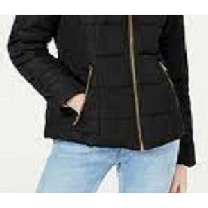 Piumino Junior Rosa Celebrity con Cappuccio Bordato in Pelliccia Sintetica, Antivento, Taglia Large - Nero, Invernale/Primaverile, Fodera in Cashmere, Collo Alto - Product Image 3