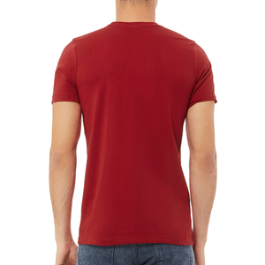 เสื้อยืดคอกลมสำหรับผู้ชายเสื้อคอตตอนคอกลมสีพื้นสำหรับฤดูร้อน - Product Image 3