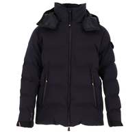 Chaqueta Acolchada de Lona Transpirable con Capucha Desmontable y Cremallera, Impermeable, Tallas Grandes, Personalizada, Venta al por Mayor OEM, Invierno Casual