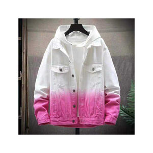 Veste en jean décontracté pour femmes OEM Denim de qualité supérieure Tissu durable Bouton personnalisé Vestes de plein air pour femmes - Product Image 1