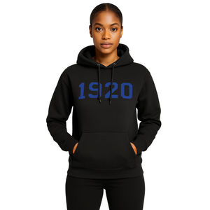 Année de fondation 1920 Zeta Phi Beta pull noir à capuche mélange de coton vêtements de sororité grecque personnalisé brodé Divine Nine HBCU - Product Image 1