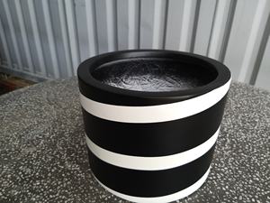 กระถางต้นไม้ไฟเบอร์กลาสลายเทอร์ราซโซ่ [Leo Nguyen Le] - กระถางหินแกรนิตสำหรับกลางแจ้ง - กระถางทรงสี่เหลี่ยมสำหรับปลูกต้นไม้ในบ้าน - Product Image 2