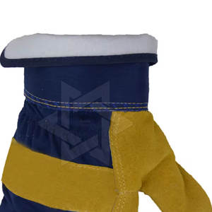 Gants de travail en cuir de protection du travail de conducteur d'assemblage de meilleure qualité avec des gants en cuir de service OME du Pakistan - Product Image 4