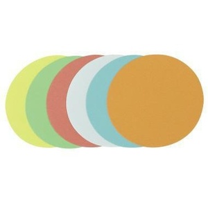 Tarjetas de Papel Reciclado al 100%, 9.5cm X 130g/m, Colores Surtidos, 250 Unidades/paquete, Papel de Oficina SOENNECKEN - Product Image 1