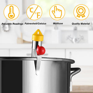 Thermomètre de cuisine pour bonbons et fritures en verre Thermomètre de <span class=keywords><strong>cuisson</strong></span> pour bonbons - Product Image 4