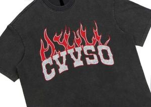 Camisetas de hip hop para hombre de gran tamaño personalizadas al por mayor, 100% algodón con estampado de diamantes de imitación, MOQ bajo - Product Image 6