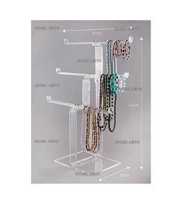 Thiết Kế 3 Tier Acrylic Đồ Trang Sức Bông Tai Đứng Chất Lượng Cao Tùy Chỉnh Kích Thước Và Hình Dạng Lưu Trữ Hiển Thị Đứng Trong Số Lượng Lớn - Product Image 1