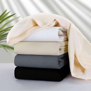 เสื้อมีฮู้ดแบบสวมหัวมีฮู้ดแบบมีรอยฉีกโลโก้ออกแบบได้ตามต้องการเสื้อมีฮู้ดแบบสวมหัวเปิดไหล่ตกใส่ได้ทุกเพศ - Product Image 4