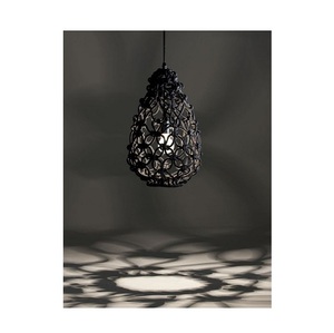 Lámpara Colgante LED Estilo Rústico, Acabado en Ratán Natural, Construcción de Aluminio y Vidrio, Diseño Personalizable - Product Image 6