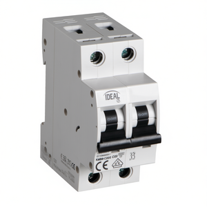 เบรกเกอร์วงจร 2P แบบ C ขนาด 20A สำหรับป้องกันไฟฟ้า - Product Image 3