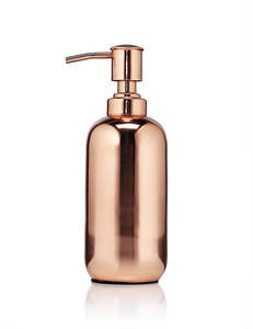 Hot Selling Hammered Design Copper <b>Soap</b> Dispenser Design Metal <b>Soap</b> Dispenser for <b>Soap</b> and Liquid Dispenser <b>Hand</b> Cleaning Usage - Product Image 3