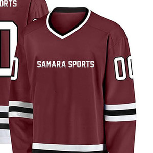 Ropa deportiva de tela de secado rápido de diseño Premium, camisetas de hockey sobre hielo para hombre sublimadas personalizadas - Product Image 2