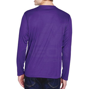 Chemise à manches longues avec logo personnalisé, style décontracté, respirante, motif uni, homme, 100% coton, manches longues - Product Image 6