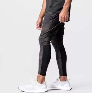 Joggers doux pour hommes design uni coupe longue polaire OEM personnalisé à l'usine - Product Image 1
