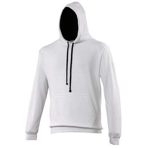 Sudadera con Capucha Unisex de Contraste Personalizada para Invierno, Ropa de Trabajo Informal - Product Image 6