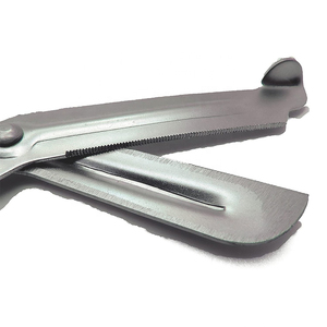 Ciseaux à pansement manuels de meilleure qualité Toile d'infirmière Manche en plastique vert en acier inoxydable Ciseaux utilitaires de chirurgie générale OEM - Product Image 4