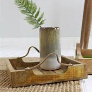 Bandeja DE SERVICIO DE MADERA cuadrada ecológica moderna personalizable al por mayor bandejas de exhibición de café para uso doméstico - Product Image 5