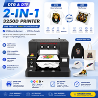 Imprimante DTF A3+, imprimante DTG pour l'impression de t-shirts, imprimante textile numérique, équipement d'impression de vêtements personnalisés