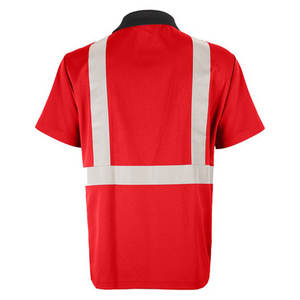 Camisetas Polo de Seguridad Reflectantes de Manga Corta para Hombre al por Mayor 2026, Camisetas Polo de Alta Visibilidad para Construcción, Camisetas Polo de Trabajo y Seguridad - Product Image 5