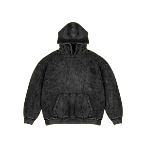 2025 nouveau nouveau pull à capuche Street Wear 100% coton mélangé Vintage couche lavage à l'acide respirant en détresse sweats à capuche pour unisexe - Product Image 6