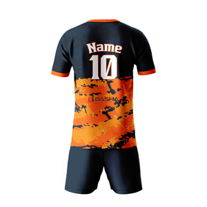 Uniforme de Fútbol Sublimado con Cuello Redondo de Poliéster, Personalizado, de Secado Rápido y Transpirable, para Equipos de Adultos - Product Image 2