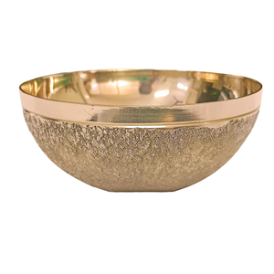 Bol de gommage Kansa Vatki Premium Original Indian Factory Produit de massage ayurvédique des pieds Détoxifiant et revitalisant Pieds fatigués - Product Image 3