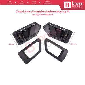 มือจับเปิดประตูด้านในซ้ายขวาหน้า สีดำ รุ่น BDP1447 สำหรับ Berlingo MK1 ปี 1996-2011 และ Partner 1 ปี 1996-2015 รหัส 914394 - Product Image 5