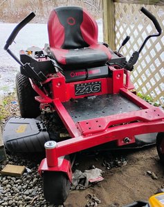 เครื่องตัดหญ้าแบบขับขี่ Z42ศูนย์เลี้ยวเครื่องตัดหญ้าสำหรับงานหนัก - Product Image 1