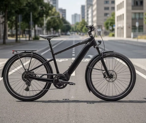 Vélo de montagne 27,5 pouces, cadre en alliage d'aluminium, double suspension, frein à disque, 21 vitesses, vélo tout-terrain à cadre rigide avec béquille - Product Image 2