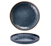 Plat rond en mélamine 21833 Premium de 7 pouces avec déco colorée-écologique sans BPA