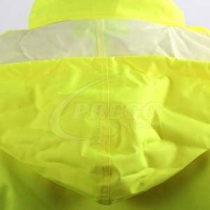 100% Polyester Hi Vis Rain Wear <b>Waterproof</b> High Visibility Jackets Reflective <b>Work</b> Clothing Protective Cotton Safety Jacket 2026 - Product Image 3