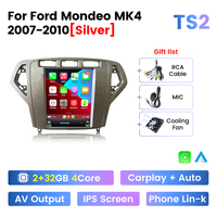NaviFly NF le plus récent écran tactile IPS vidéo de voiture Android pour Mondeo 2007-2010 prise en charge de la commande vocale Android auto