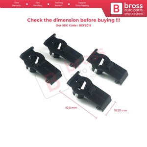 BCF5012 Juego de 4 Clips de Reparación para Regulador de Ventanas para X5 E53 1999-2006 51338254781 - Product Image 5