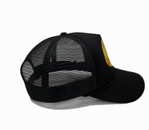 Chapeaux de camionneur en mousse avec nom commercial brodé de logo personnalisé avec corde Casquette de sport en maille respirante par Vietnam Factory Headwear - Product Image 3