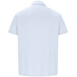 เสื้อโปโลแขนสั้นของผู้ชายเสื้อ1/4แบบสวมหัวแห้งเร็วระบายอากาศได้ดีเสื้อกีฬาวิ่งแบบสวมหัวมีซิป - Product Image 2