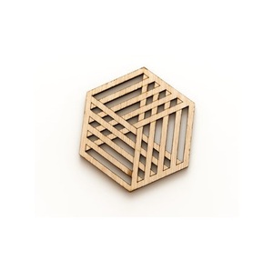 Posavasos de MDF para Mesa de Oficina, Posavasos para Tazas de Café y Té, Logotipo Personalizado, el Mejor Diseño, Posavasos de MDF para Mesa, Uso en Fiestas - Product Image 2