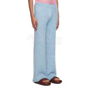 Pantalons décontractés en coton/laine pour hommes, taille mi-haute, respirants, séchage rapide, faible MOQ, couleur et logo personnalisés, dernier design, en vente - Product Image 2
