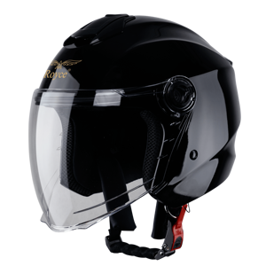 หมวกกันน็อคเปิดหน้าสไตล์วินเทจ รุ่น XH01-1K ROYCE ของผู้ผลิตเวียดนามรายใหม่ วัสดุ ABS คุณภาพสูง มาตรฐาน DOT พร้อมระบบปลดเร็ว - Product Image 1