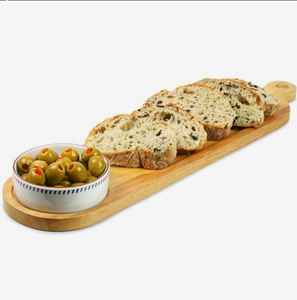 Plats en bois plat en bois de service de nourriture attrayant table de vente chaude plateaux en bois décoratifs plats de service en bois - Product Image 6