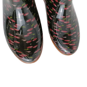 Bottes <span class=keywords><strong>de</strong></span> pluie en PVC pour femmes, imperméables et antidérapantes, pour le travail en extérieur, le camping et la <span class=keywords><strong>pêche</strong></span>, vente chaude - Product Image 4