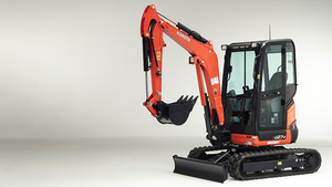 Mini-excavatrice chargeuse diesel Kubota KX033-4 d'occasion avec une bonne performance de travail à vendre - Product Image 6