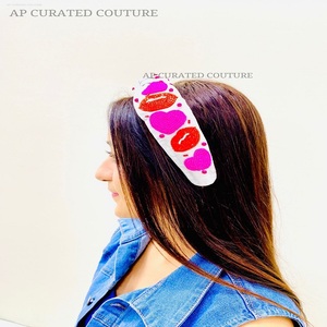 Diadema con cuentas Nuevo 2025 Venta caliente Colección de diadema Accesorios para el cabello hechos a mano indios Diadema con cuentas de corazón de San Valentín - Product Image 5