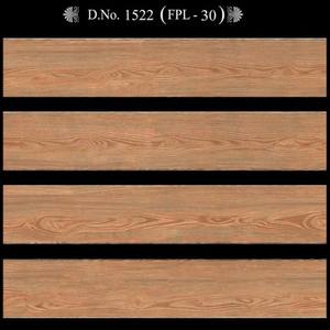 Carreaux de plancher en porcelaine imitation bois 1521 en 150x900 mm, surface mate avec impression numérique aspect bois véritable par Novac Ceramic - Product Image 2