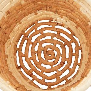 ชุดตะกร้าไม้ไผ่สาน3ชิ้นพร้อมที่จับเชือกอุปกรณ์จัดเก็บมีสไตล์เป็นมิตรต่อสิ่งแวดล้อมสำหรับตกแต่งบ้านสำนักงาน - Product Image 6