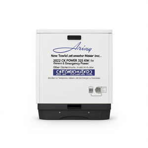 Nouveau module d'alimentation pour générateur remorquable 2022 CK POWER 325 KW pour chantier temporaire, événement et alimentation d'urgence - Product Image 2